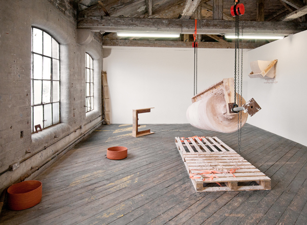 Katharina Fitz, Austrian artist, When Seams Become Audible, site-specific installation
